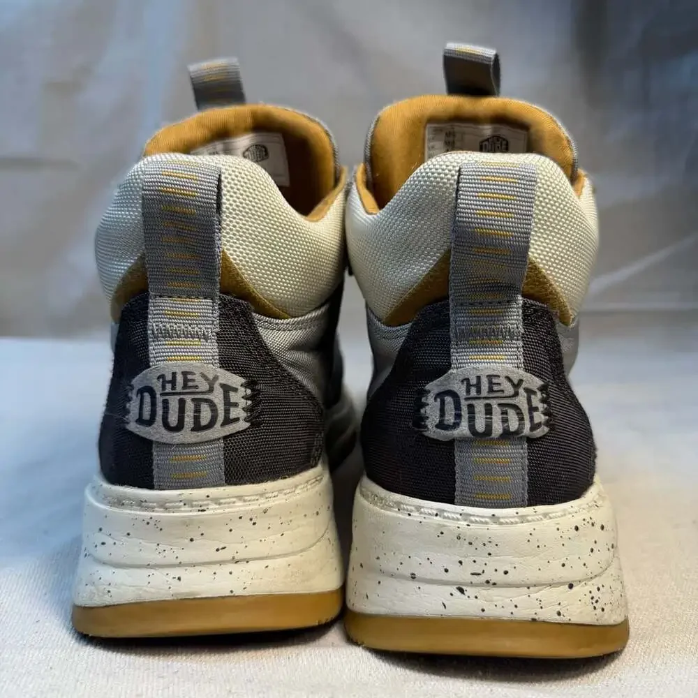 Hey Dude Tahoe Nylon Boot Size 12M Gray